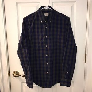 Button-down Plaid Shirt